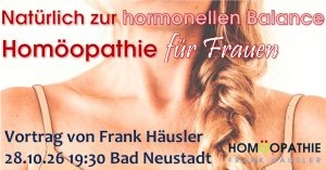 „Zurück zur hormonellen Balance“ – Homöopathie für Frauen
