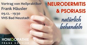 „Wenn der Juckreiz das Leben bestimmt" – Neurodermitis und Schuppenflechte natürlich behandeln